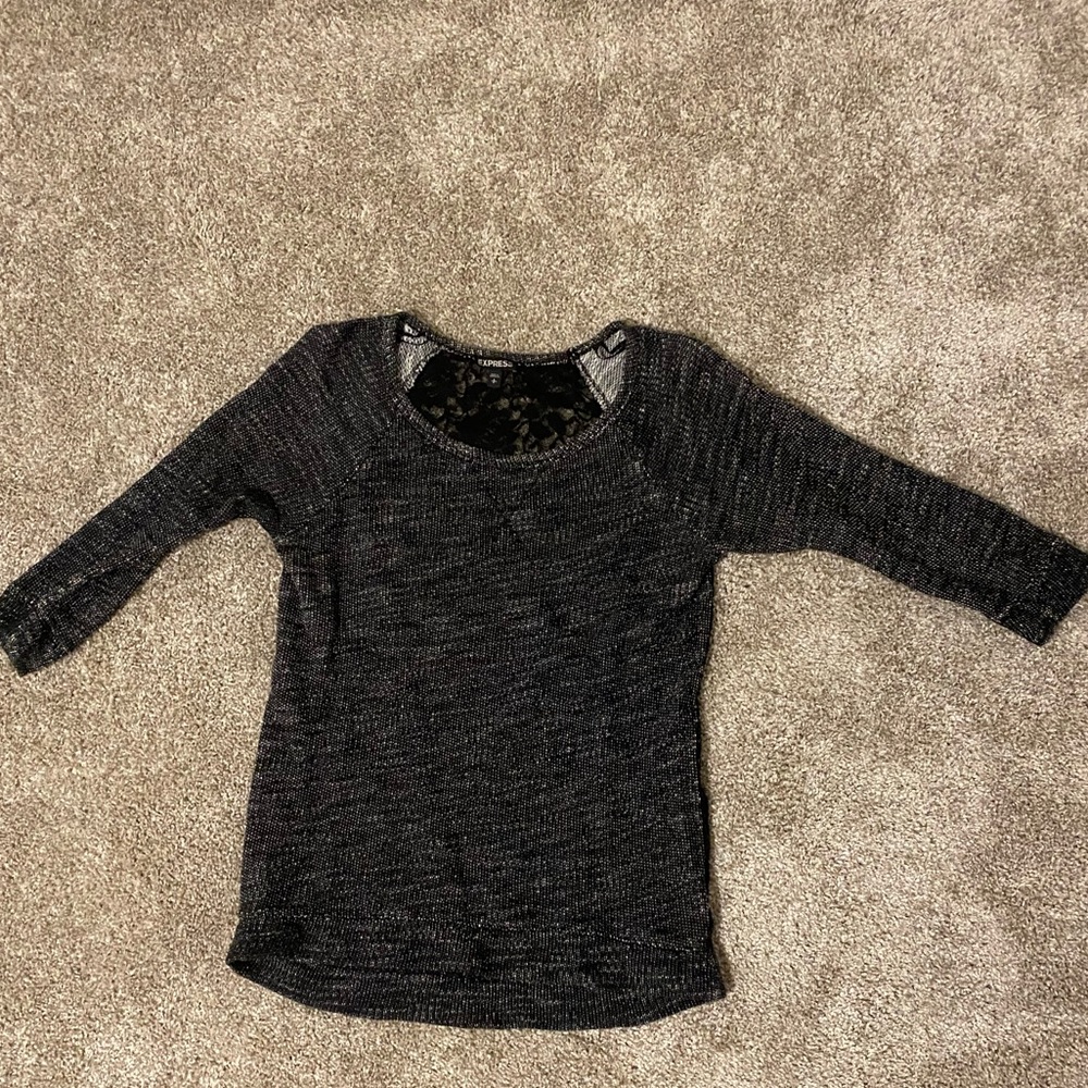 Express Open-Back Sweater